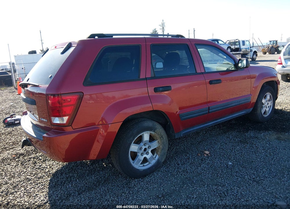 2005 JEEP GRAND CHEROKEE LAREDO VIN: 1J4GR48K55C623227
