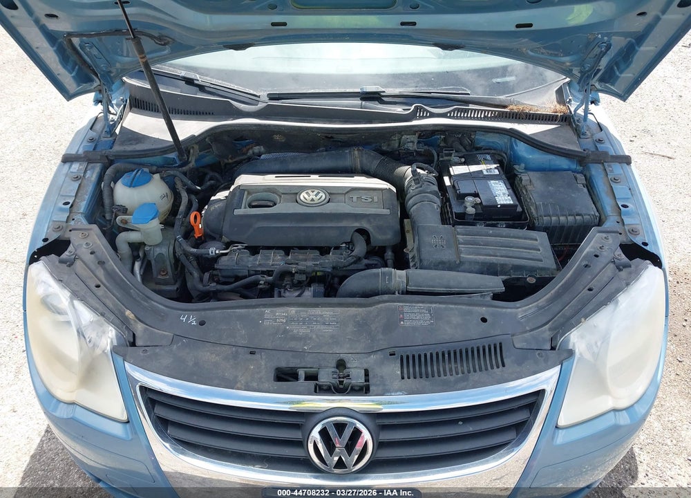 2009 VOLKSWAGEN EOS KOMFORT VIN: WVWBA71FX9V023092