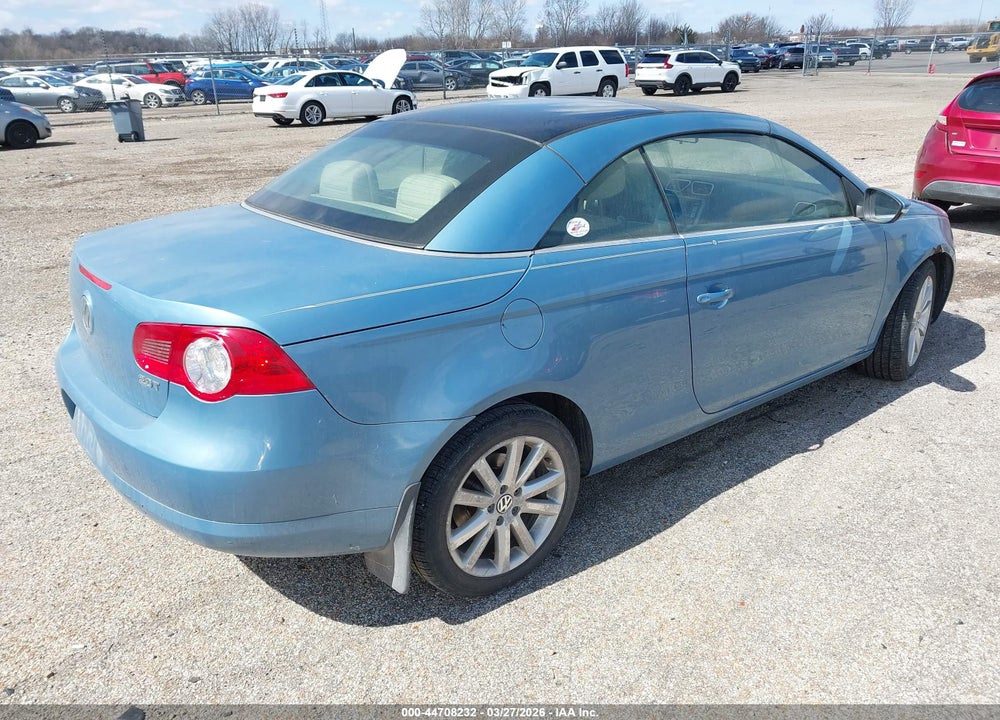 2009 VOLKSWAGEN EOS KOMFORT VIN: WVWBA71FX9V023092