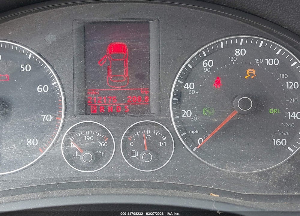 2009 VOLKSWAGEN EOS KOMFORT VIN: WVWBA71FX9V023092