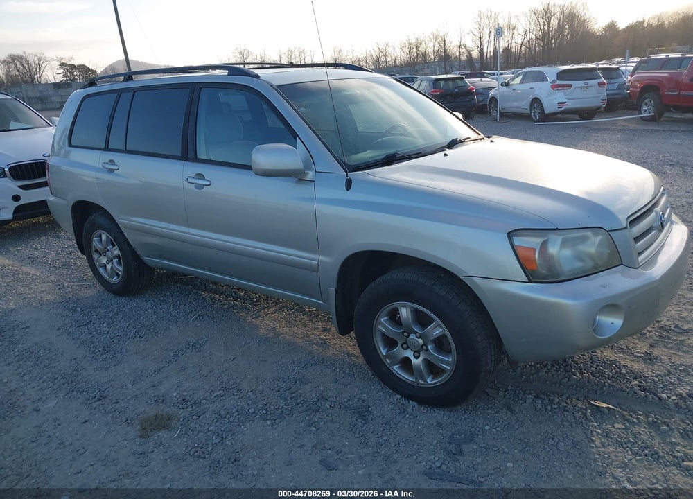 2004 TOYOTA HIGHLANDER V6 VIN: JTEEP21A840063935