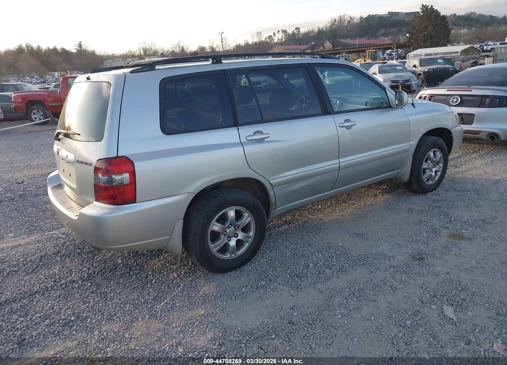 2004 TOYOTA HIGHLANDER V6 VIN: JTEEP21A840063935