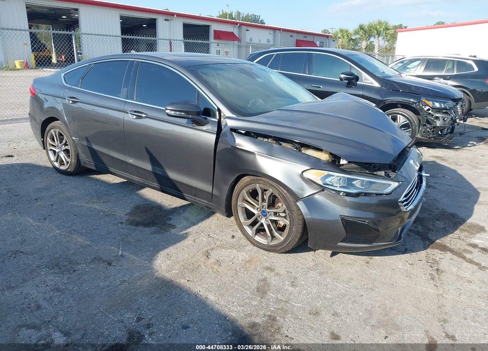 2019 FORD FUSION SEL VIN: 3FA6P0CD0KR119356