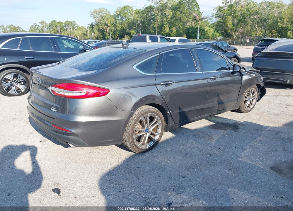 2019 FORD FUSION SEL VIN: 3FA6P0CD0KR119356