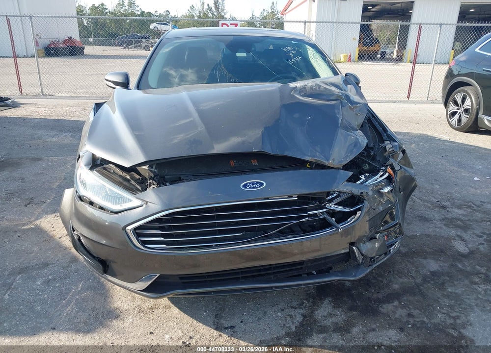 2019 FORD FUSION SEL VIN: 3FA6P0CD0KR119356
