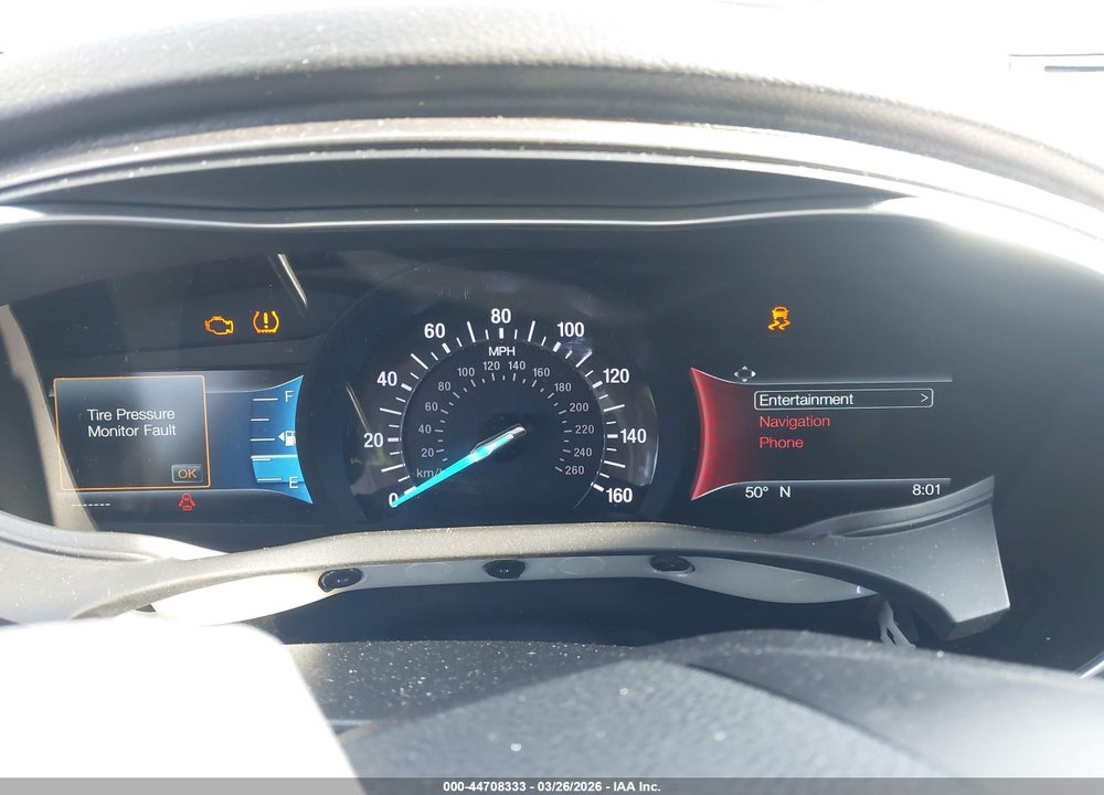 2019 FORD FUSION SEL VIN: 3FA6P0CD0KR119356