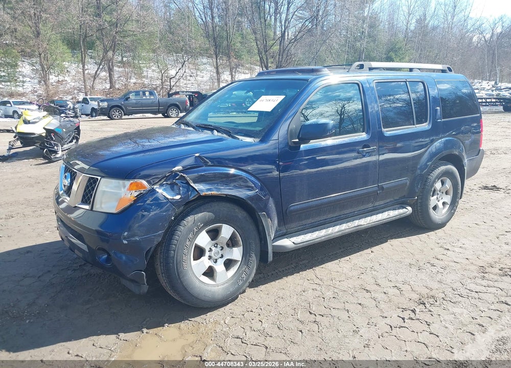 2007 NISSAN PATHFINDER SE VIN: 5N1AR18W67C611230