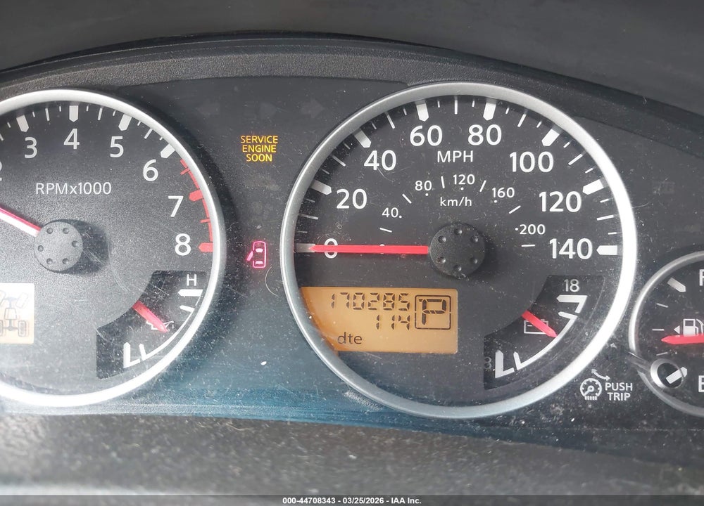 2007 NISSAN PATHFINDER SE VIN: 5N1AR18W67C611230