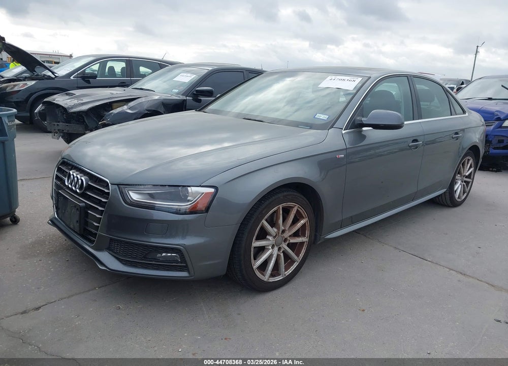 2016 AUDI A4 2.0T PREMIUM VIN: WAUAFAFL4GN006209