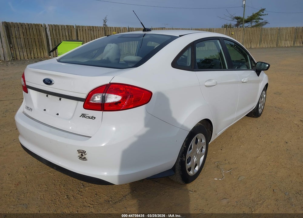 2013 FORD FIESTA S VIN: 3FADP4AJ9DM143923