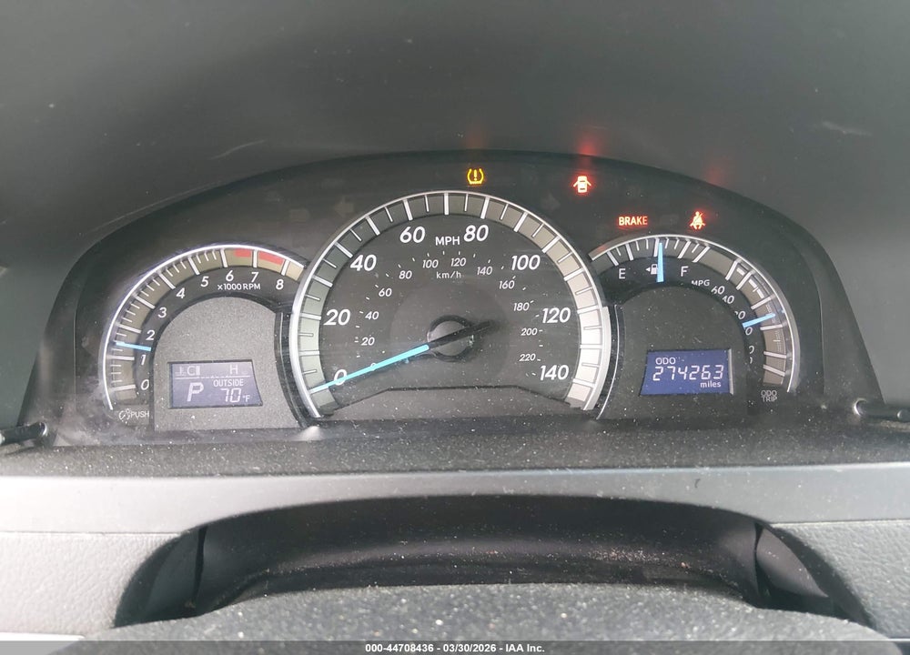 2013 TOYOTA CAMRY SE VIN: 4T1BF1FK0DU298579