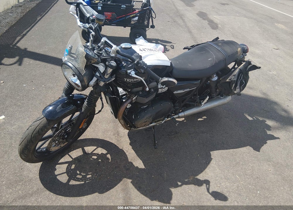 2020 TRIUMPH MOTORCYCLE STREET TWIN VIN: SMTD31GN8LTAB3677
