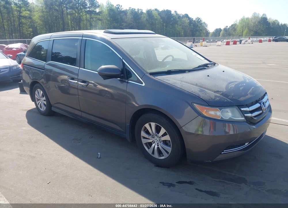 2016 HONDA ODYSSEY EX-L VIN: 5FNRL5H67GB055710