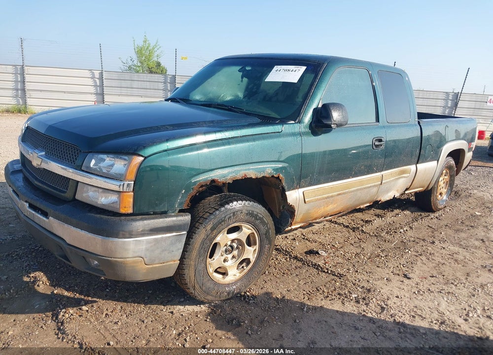 2003 CHEVROLET SILVERADO 1500 LS VIN: 2GCEK19T731125136