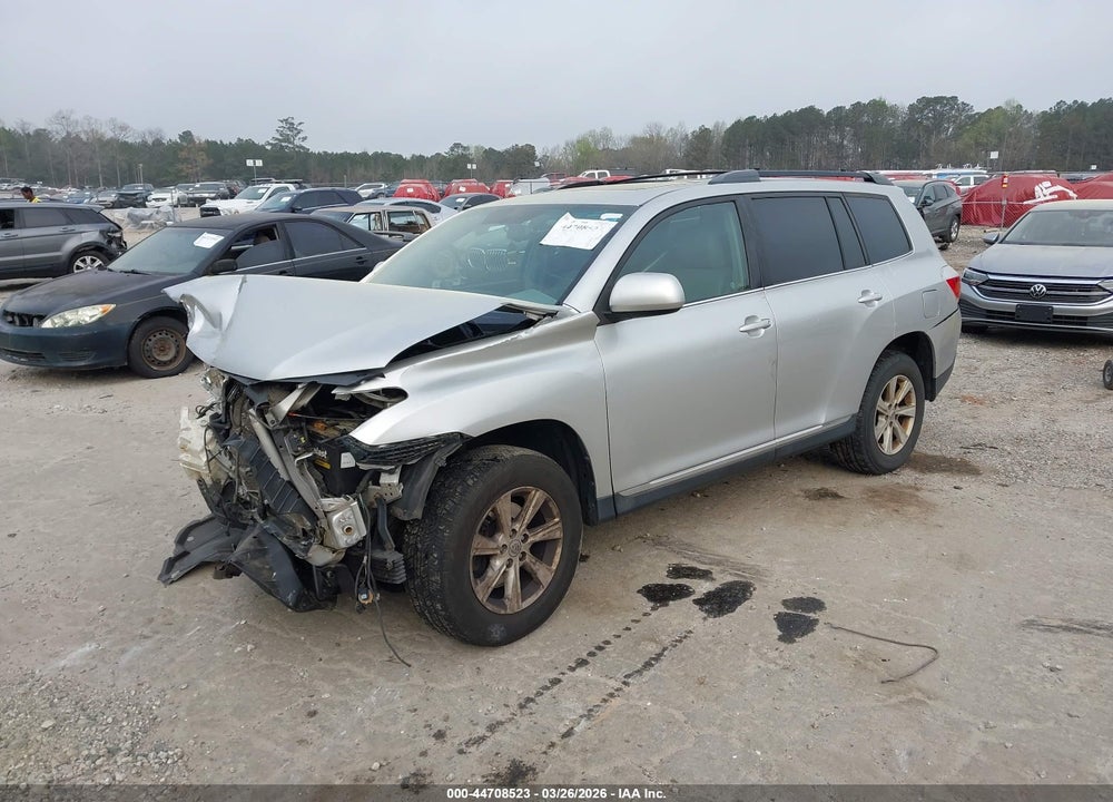 2012 TOYOTA HIGHLANDER SE V6 VIN: 5TDBK3EH5CS103421