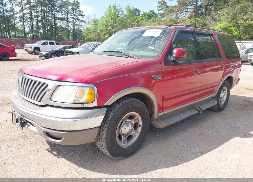 2002 FORD EXPEDITION EDDIE BAUER VIN: 1FMRU17L02LA98252