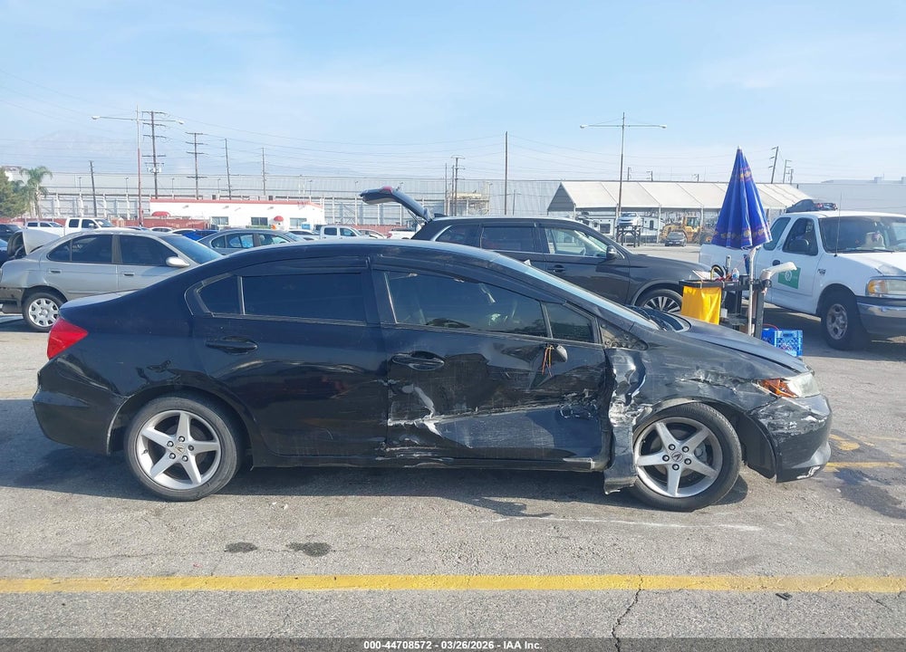 2012 HONDA CIVIC LX VIN: 2HGFB2F54CH570216