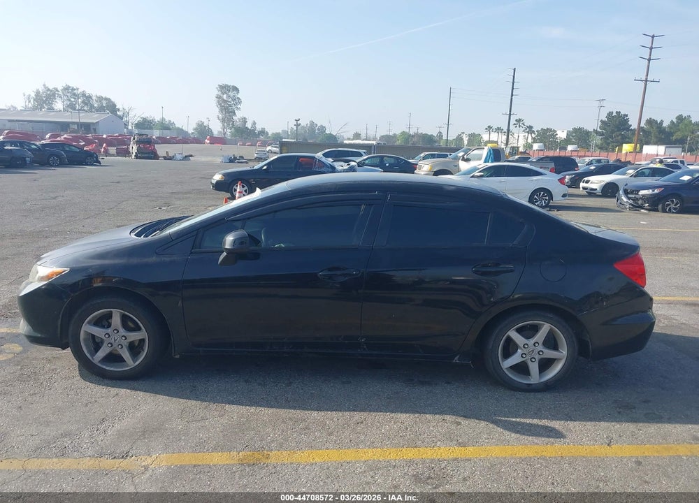 2012 HONDA CIVIC LX VIN: 2HGFB2F54CH570216