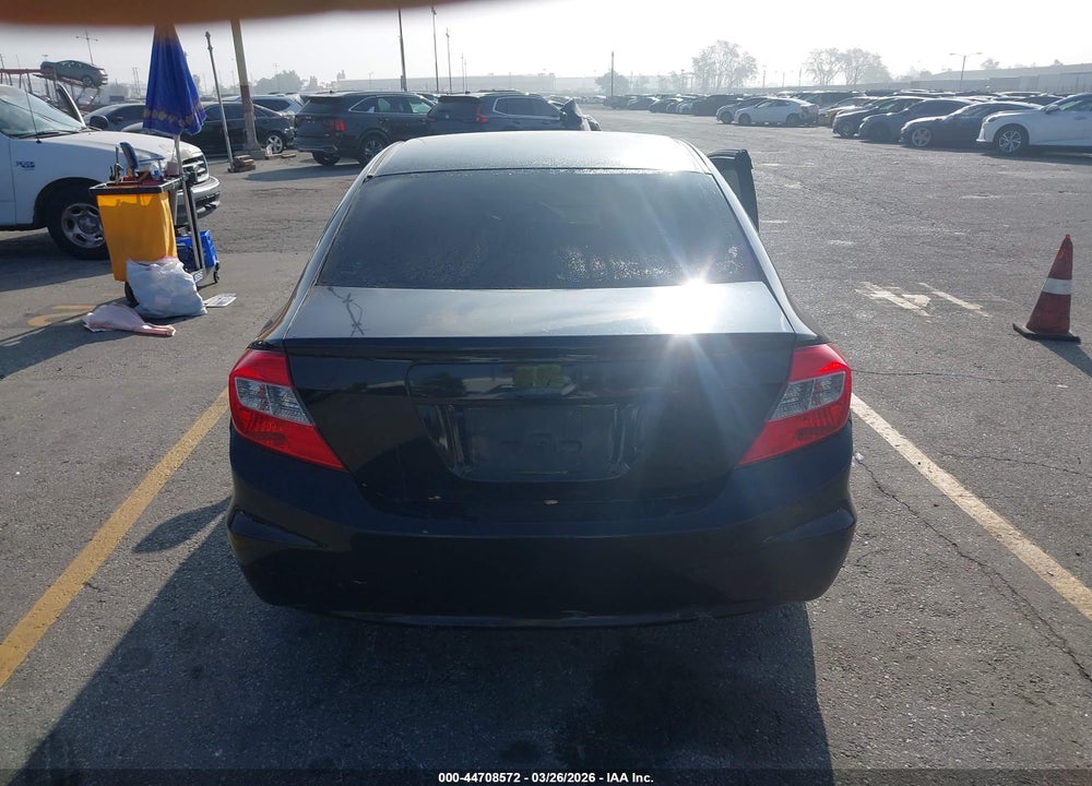 2012 HONDA CIVIC LX VIN: 2HGFB2F54CH570216