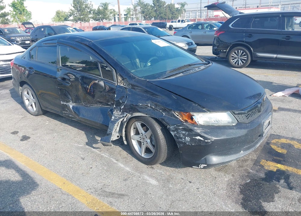 2012 HONDA CIVIC LX VIN: 2HGFB2F54CH570216