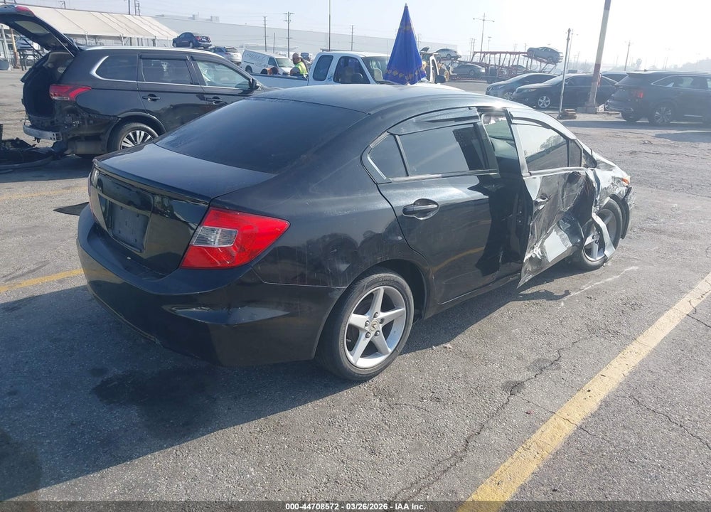 2012 HONDA CIVIC LX VIN: 2HGFB2F54CH570216