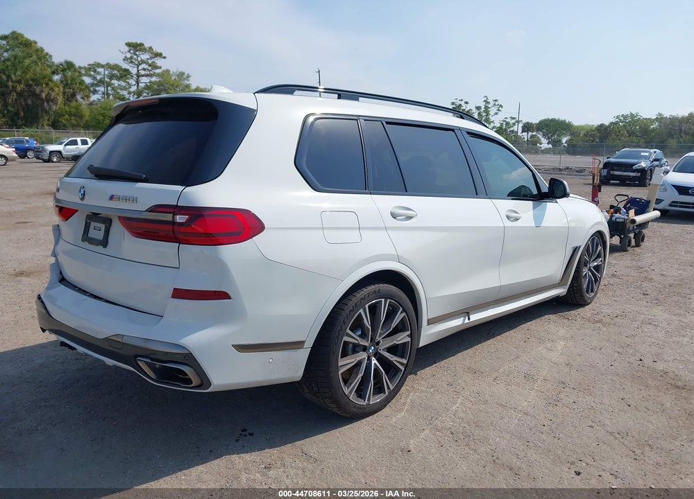 2022 BMW X7 M50I VIN: 5UXCX6C07N9J52835