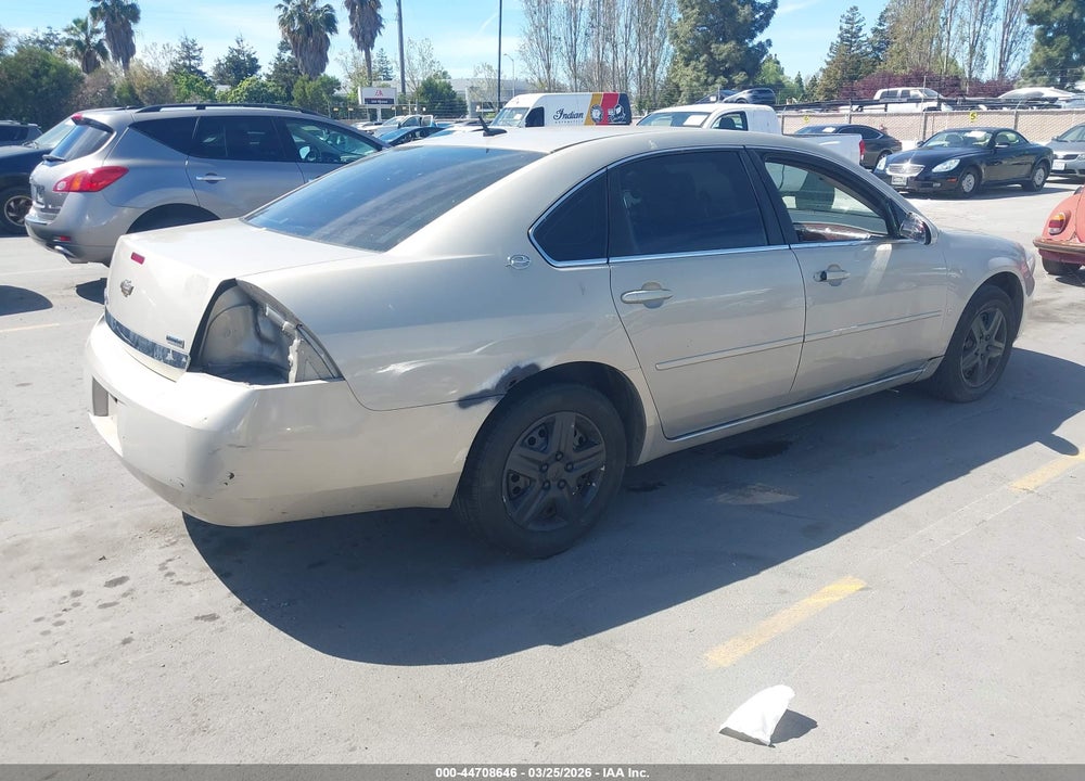 2008 CHEVROLET IMPALA LS VIN: 2G1WB58K089232907