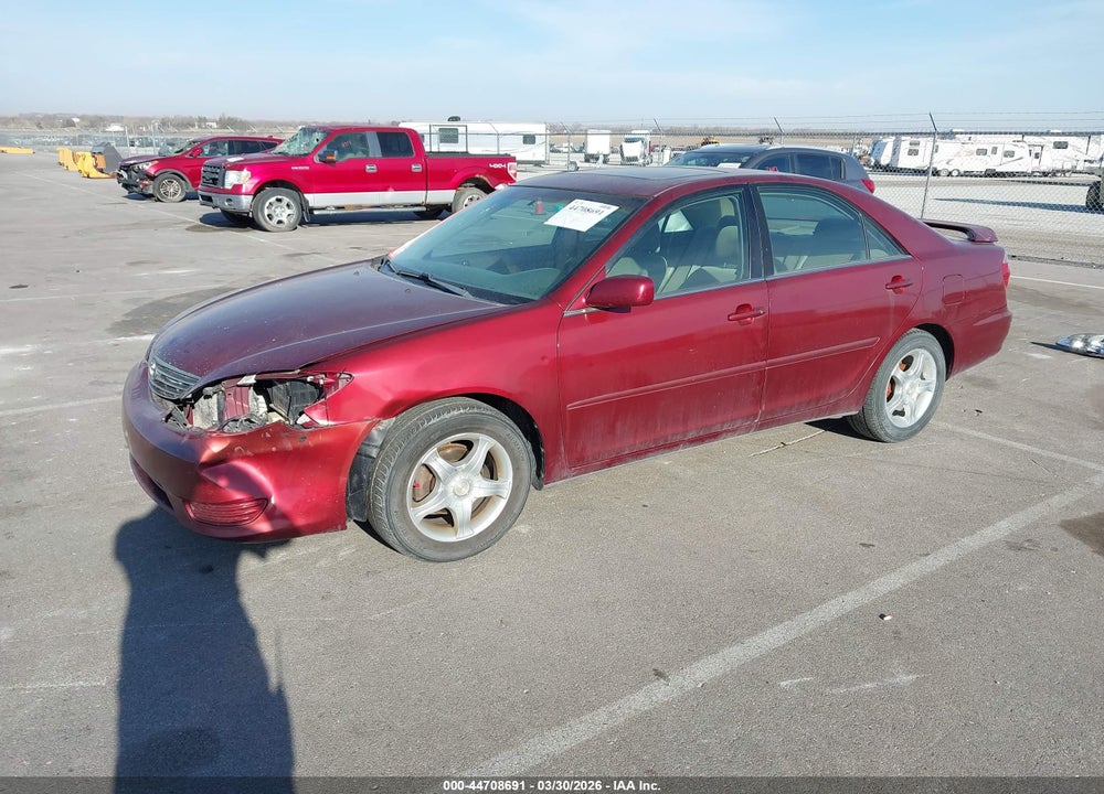 2005 TOYOTA CAMRY LE VIN: 4T1BE32K15U028749