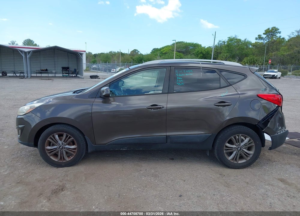 2014 HYUNDAI TUCSON SE VIN: KM8JU3AG8EU793873