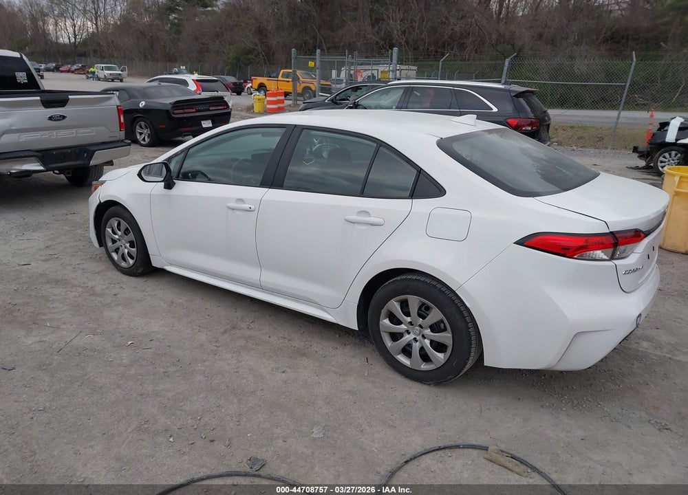 2025 TOYOTA COROLLA LE VIN: 5YFB4MDE7SP269616