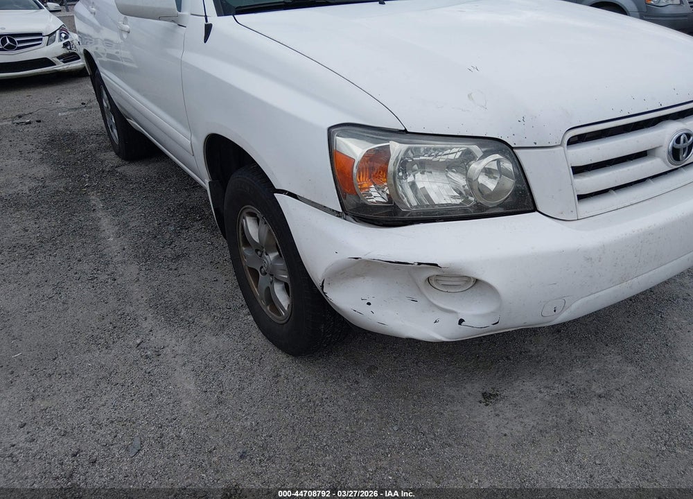 2007 TOYOTA HIGHLANDER V6 VIN: JTEEP21A570191084