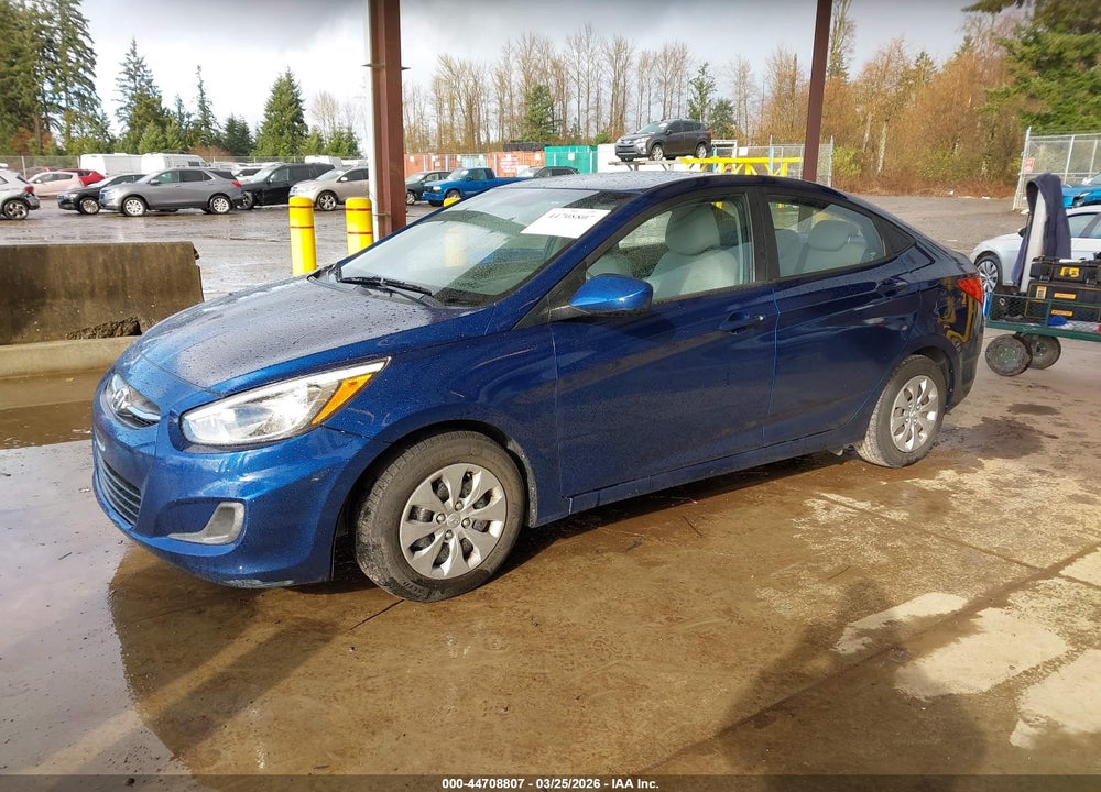 2017 HYUNDAI ACCENT SE VIN: KMHCT4AEXHU298336