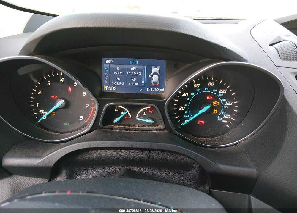 2014 FORD ESCAPE S VIN: 1FMCU0F76EUC36914