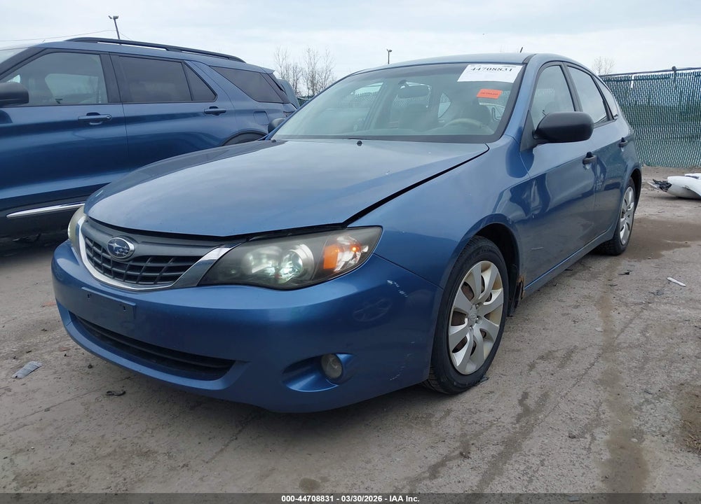 2008 SUBARU IMPREZA 2.5I VIN: JF1GH61698H819511