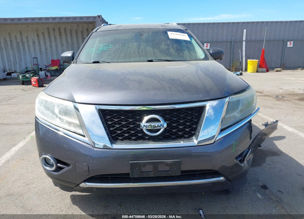2014 NISSAN PATHFINDER PLATINUM VIN: 5N1AR2MMXEC610881