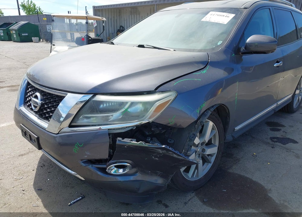 2014 NISSAN PATHFINDER PLATINUM VIN: 5N1AR2MMXEC610881