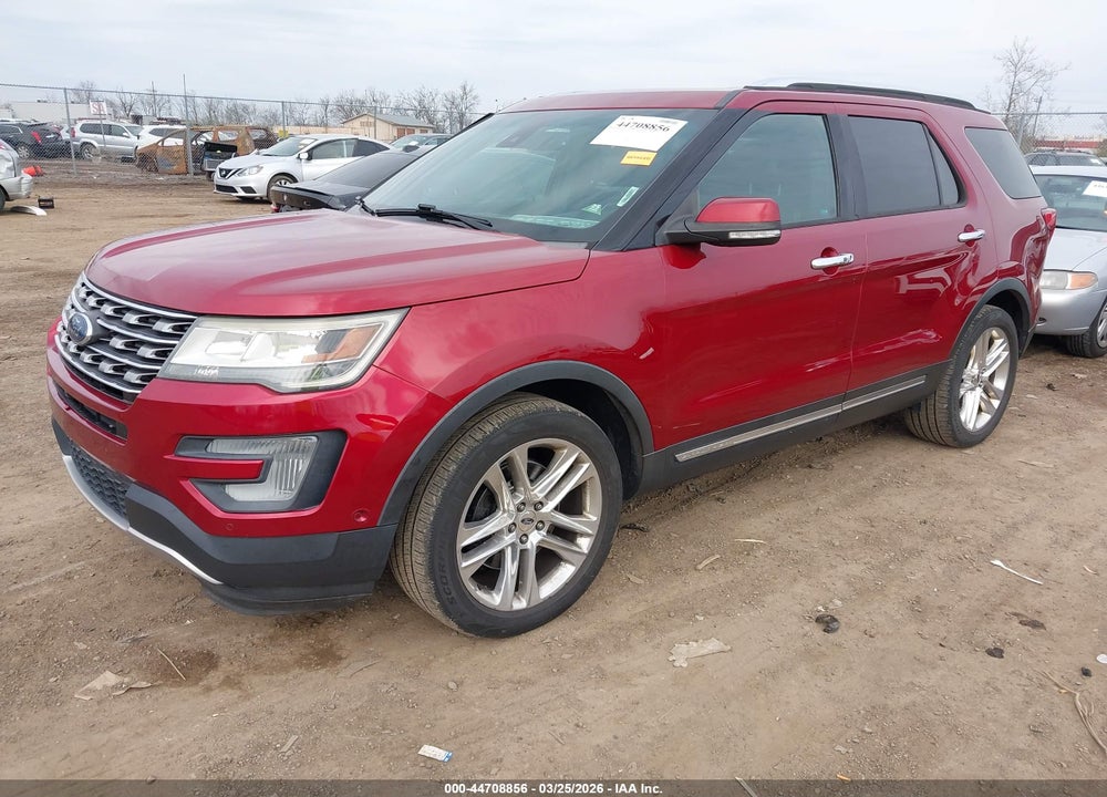 2017 FORD EXPLORER LIMITED VIN: 1FM5K8F83HGA10046
