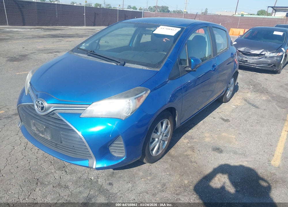2015 TOYOTA YARIS LE VIN: VNKKTUD30FA054355