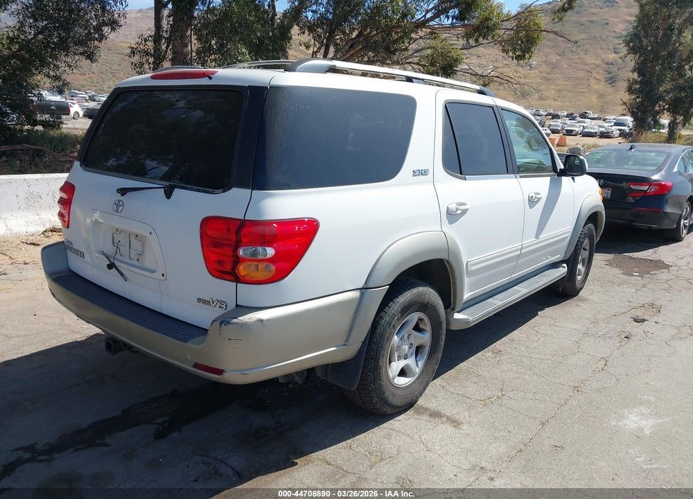 2001 TOYOTA SEQUOIA SR5 VIN: 5TDZT34A11S040766