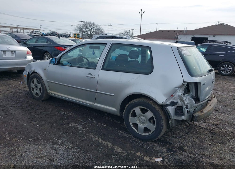 2001 VOLKSWAGEN GTI GLS VIN: WVWDC21J11W070729