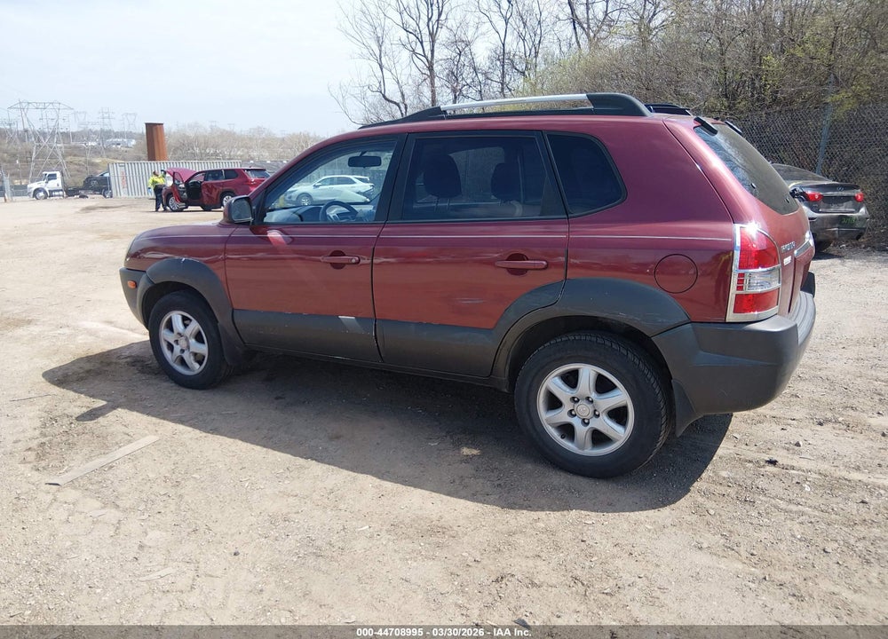 2005 HYUNDAI TUCSON GLS/LX VIN: KM8JN72D25U103088
