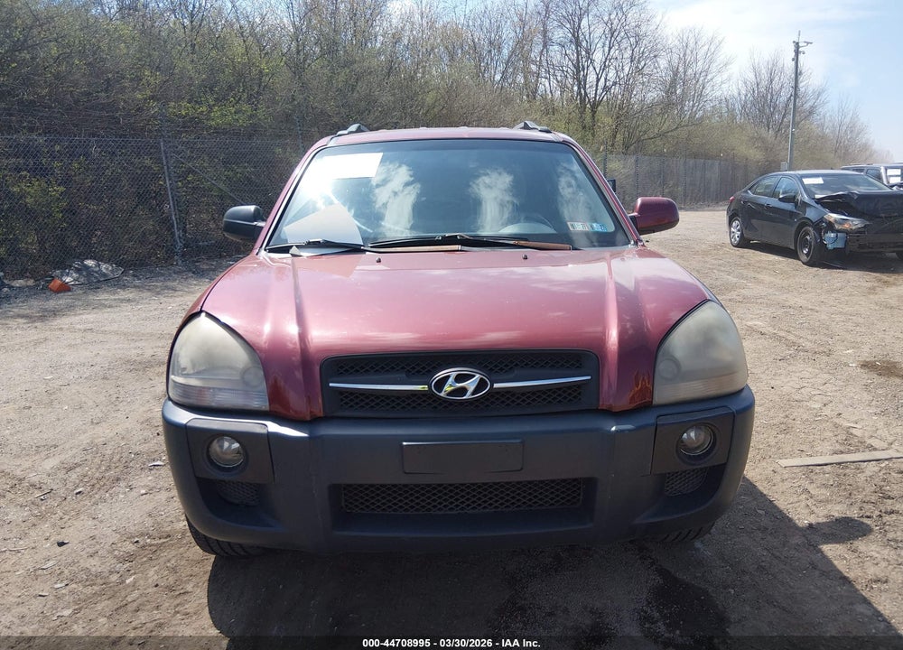 2005 HYUNDAI TUCSON GLS/LX VIN: KM8JN72D25U103088