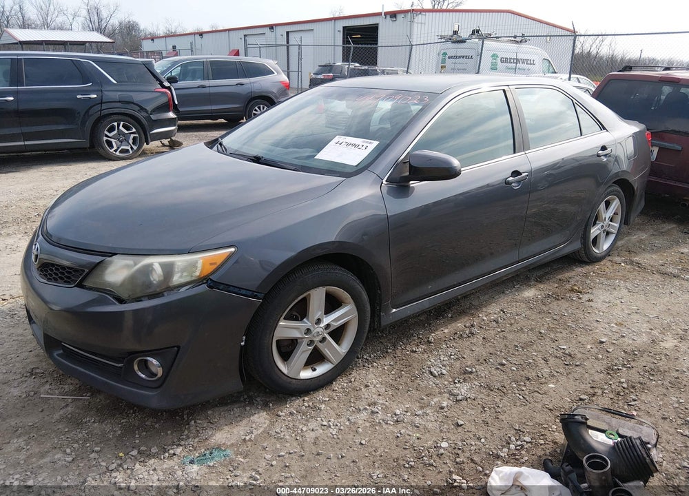 2012 TOYOTA CAMRY SE VIN: 4T1BF1FK7CU015514