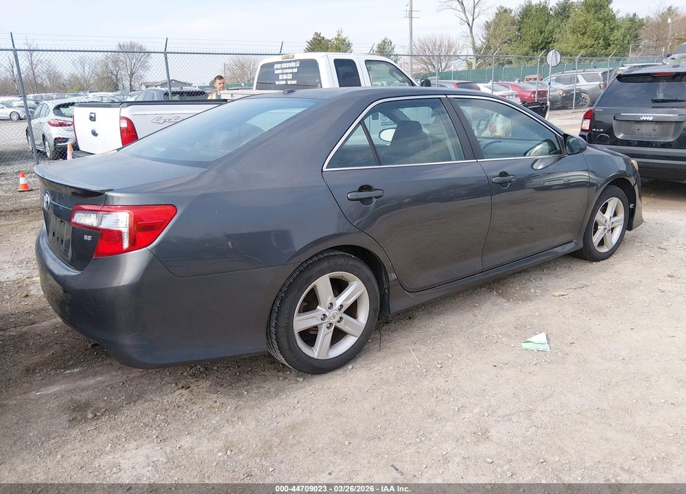 2012 TOYOTA CAMRY SE VIN: 4T1BF1FK7CU015514
