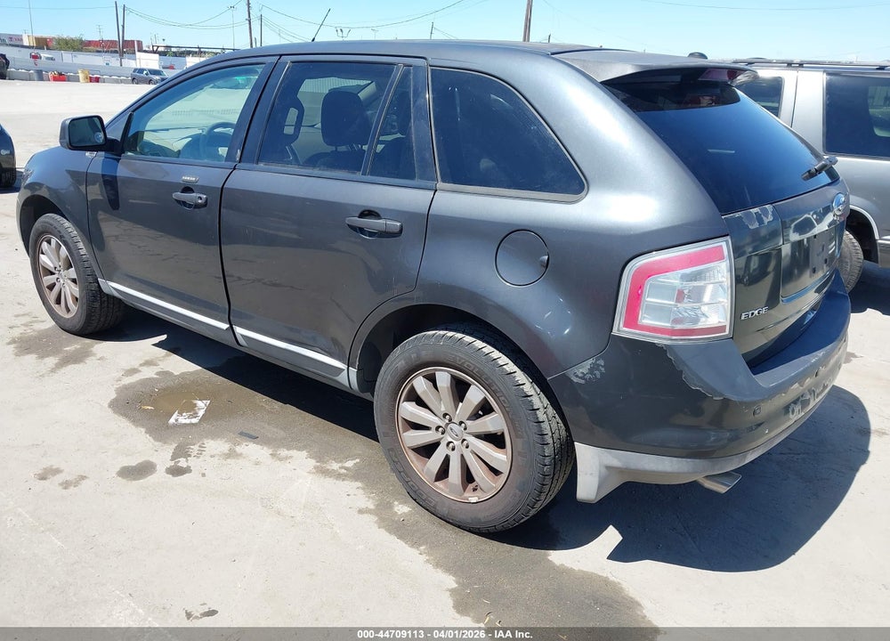 2007 FORD EDGE SEL PLUS VIN: 2FMDK39CX7BB43309