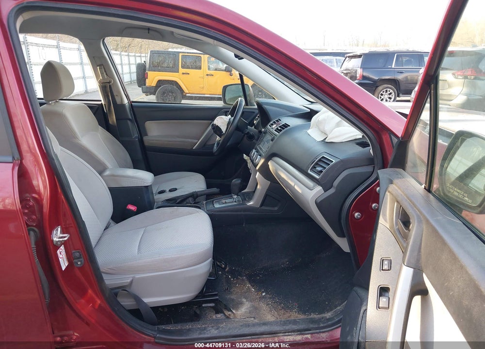 2016 SUBARU FORESTER 2.5I VIN: JF2SJAAC9GH415660