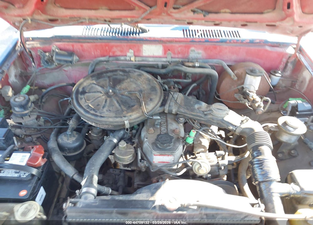 1988 TOYOTA PICKUP XTRACAB RN70 DLX VIN: JT4RN70D2J0050730
