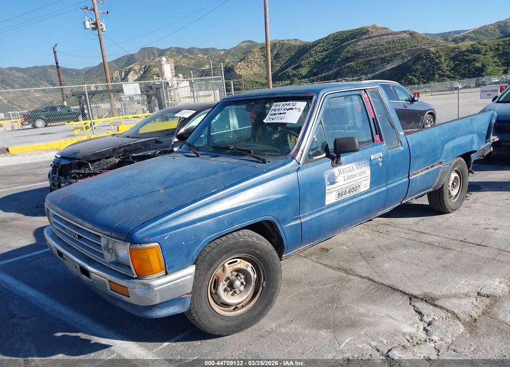 1988 TOYOTA PICKUP XTRACAB RN70 DLX VIN: JT4RN70D2J0050730