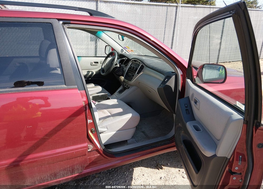 2007 TOYOTA HIGHLANDER V6 VIN: JTEEP21A470201295