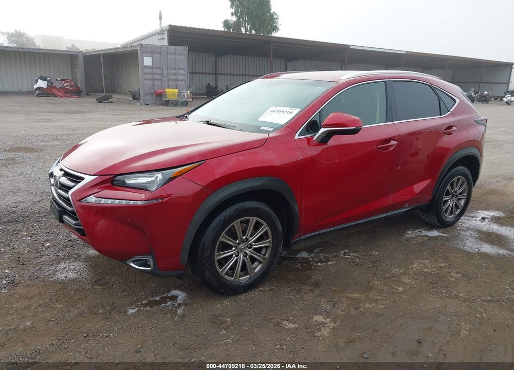 2016 LEXUS NX 200T VIN: JTJYARBZ7G2042998